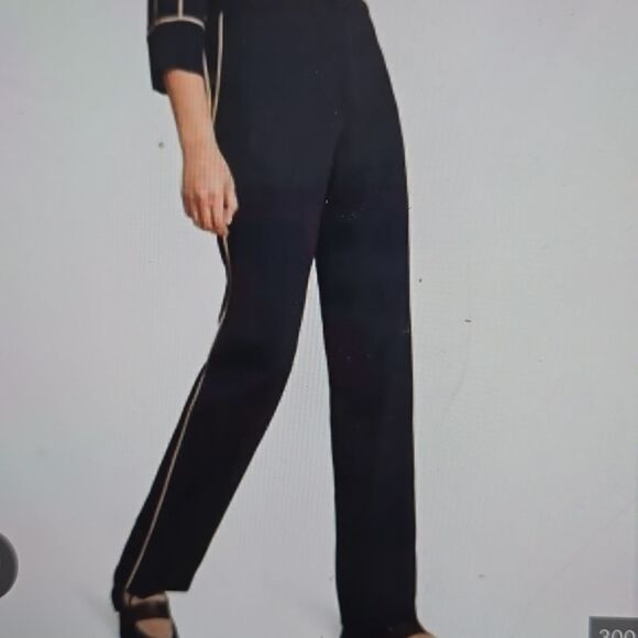 Marina Rinaldi Radicale side strip pants size medium - Picture 2 of 13